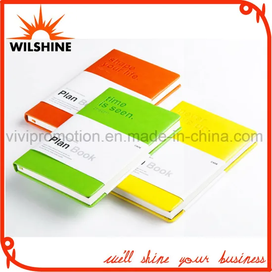 High Quality Custom Moleskine PU Leather Cover Agenda Notebook for Promotion Gifts (PUN402)