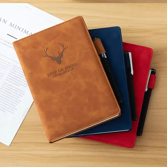 Custom Color School Hardcover Notebook Planner Diary Notepad for Student Use