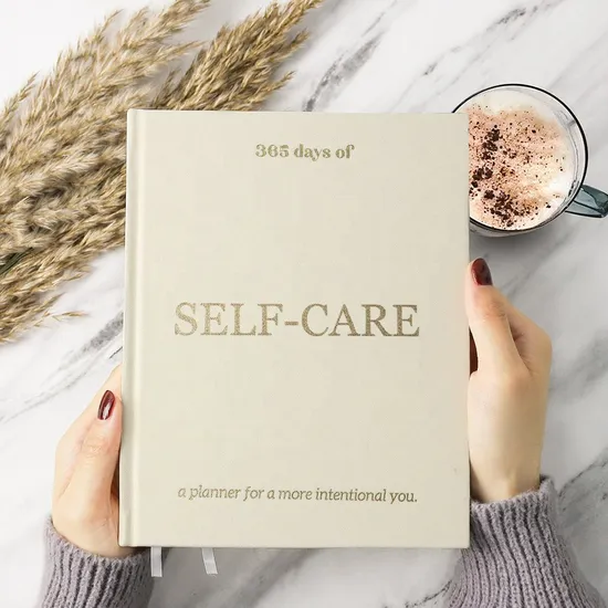 2023 2024 Personalized Custom Spiritual Positive Motivational Wellness Self Care Journal Meal Planner Affirmation Notebook