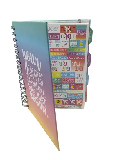 Personal Planner Customized Spiral Journal Planner Printing Hardcover Order with Planner Gift Box