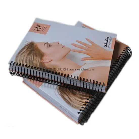 Customized Competitive Price Hard Board A5 Smooth Non-Permeable Spiral Planner/Journal Notebook Printing