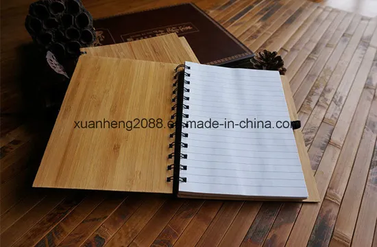 Eco Friendly Bamboo Note Book for Wedding