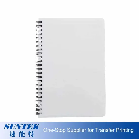 Sublimation Blank Notebook with White Card Cover A5