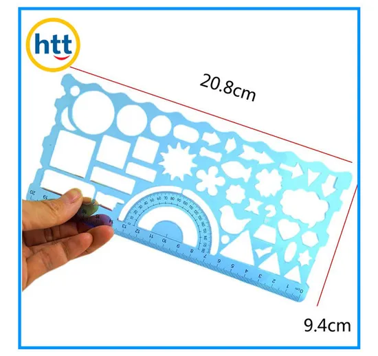 Customized Geometry Ruler Template Ruler Drawing Ruler Manufacturer