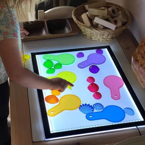 LED Light Panel Kids Play Activities Sensory Preschool LED Light Pad Light Tableht Pad