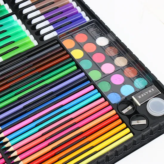 258PCS Art Sets Student Painting Watercolor Pen Set Children′ S Painting Supplies