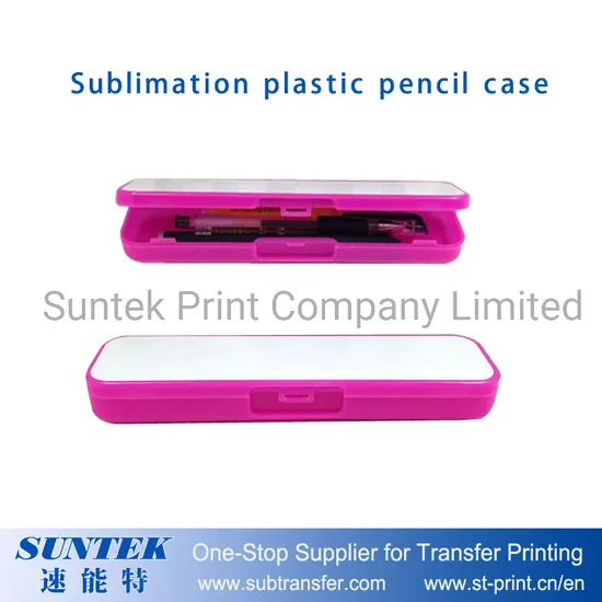 Sublimation Blank Plastic Pencil Case