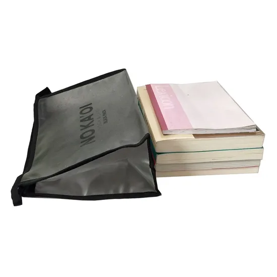 Wholesale Stationery Customized Transparent PVC Clear Plastic with Notebook PVC Bags