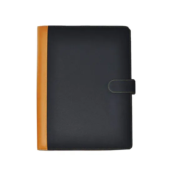 A4 Conference Folder Leather Document Portfolio Compendium