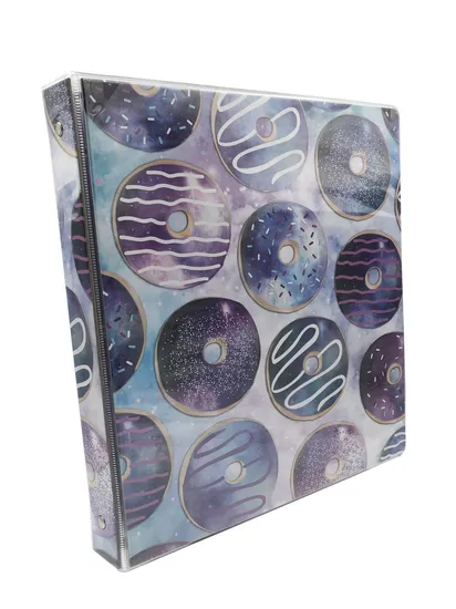 Customized Document Organizer Paper File Folder for Office Supply Hardcover Ring Binder