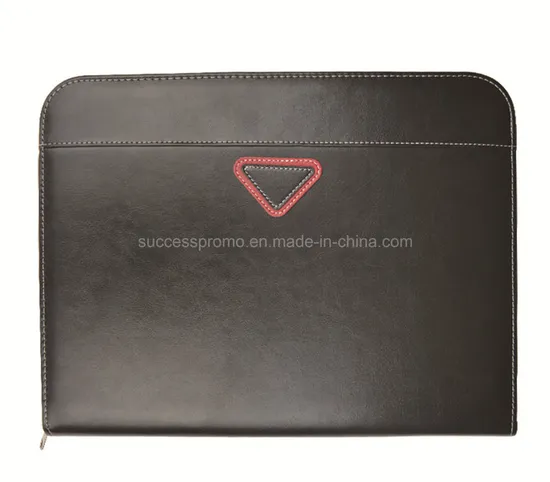 Customized Popular High Quality Zipper Portfolio File Folder