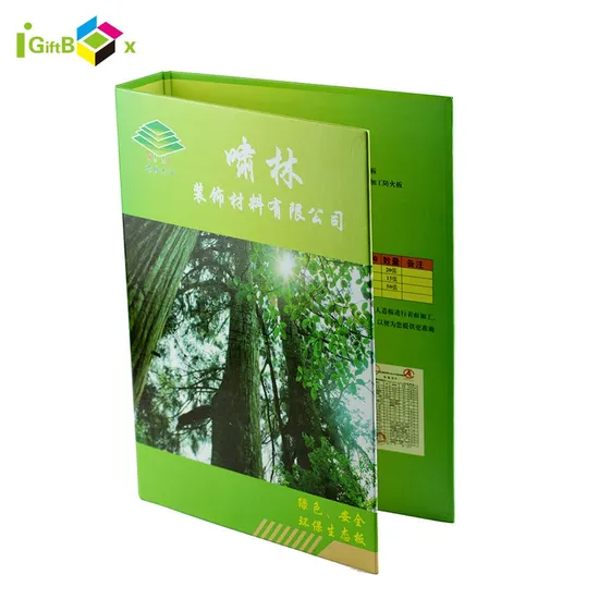 Newly Designed Hard Board Color Printed Ring Folder Wholesale