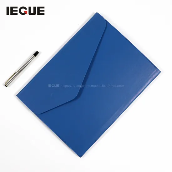 Stationery Office Leather Document A4 Leather Portfolio Folder