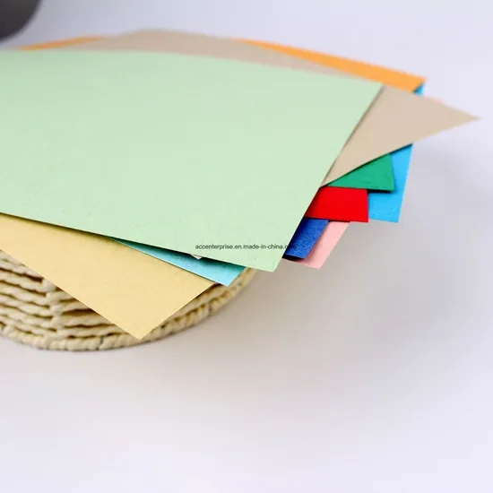 Embossed Color Bristol Board, Binding Cover Leather Board