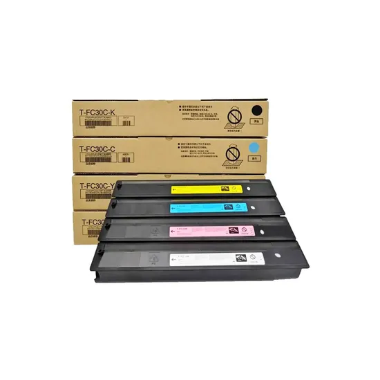 Quality CMYK Toner Cartridge T-FC30 for Toshiba e-Studio 2050C/2051C/2550C/2551C