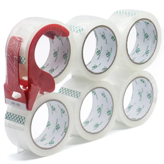 China Factory Custom BOPP Packaging Adhesive Materials Clear Packing Tape / Self Adhesive Tape Transparent Tape / Double Side Tape / Butyl Tape / Cloth Tape
