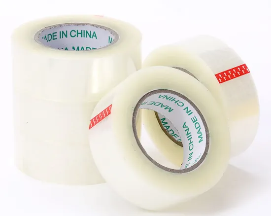 Waterproof Clear BOPP Packing Self Adhesive Tape Jumbo Roll Making Factory