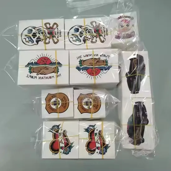 Mini Kids Temporary Tattoo Stickers, Custom Designs for Children’ S Fun Activities