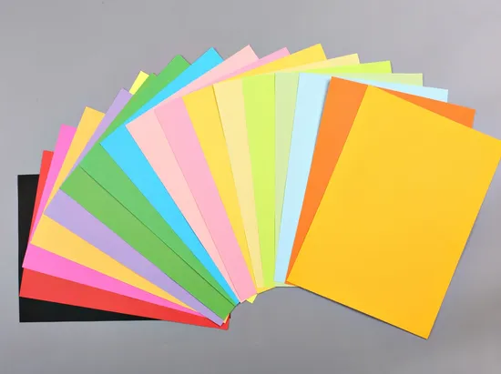 Color Paper Used for Making Handicraft, Printing Office Documents and Paper Stationery