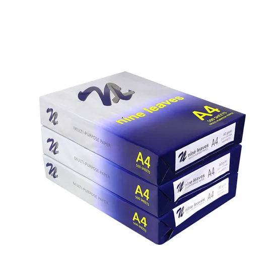 Factory Direct Sales A4 Printing Paper Pure Wood Pulp Electrostatic 70g/80g 500 Copies Office Paper A4