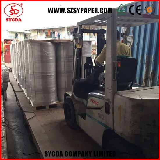 795mm 875mm Jumbo Thermal Paper Rolls 70GSM