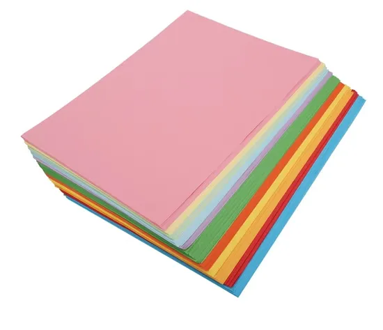 Custom A4 Size Letter Size Color Card Stock 180g Professional Color Paper