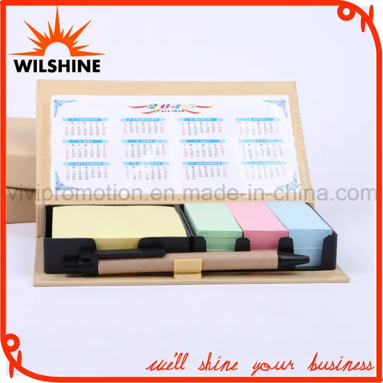 Good Quality Hard Kraft Notepad with Calendar for Promotion Gift (GN0022)