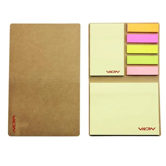Kraft Paper Cover Stick Note, Combination Stcky Note Set