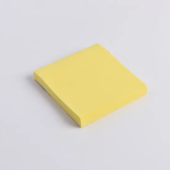 Bright Colors Self-Stick Pads Easy to Post Sticky Notepads for Home Office Notebook