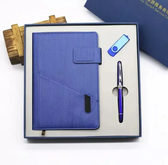 Diary Business Full Color Setd Gift Customized Eco Friendly Gift Suit