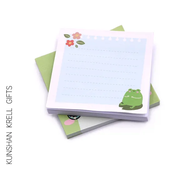 Custom Personality Design Sticky Note Pad Paper Square Shape Stationery Note Paper Sticker
