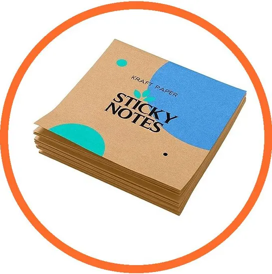 Custom Acrylic Diary Journal Sticky Notes Memo Pad