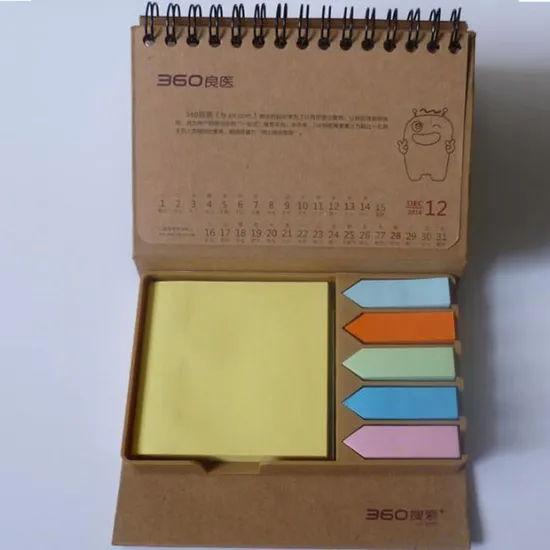 Memo Sticker with Rule and Pen, Promotional Gift Memo Sticker Set