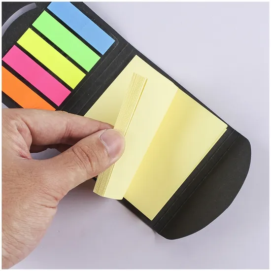 Customized Kraft Paper Combination Memo Pad Creative Advertising Notebook Office Supplies Colored Sticky Notes