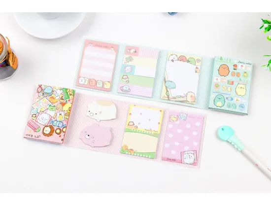 Six-Folding Multilevel Removable Household Sticky Notes (MP-001)