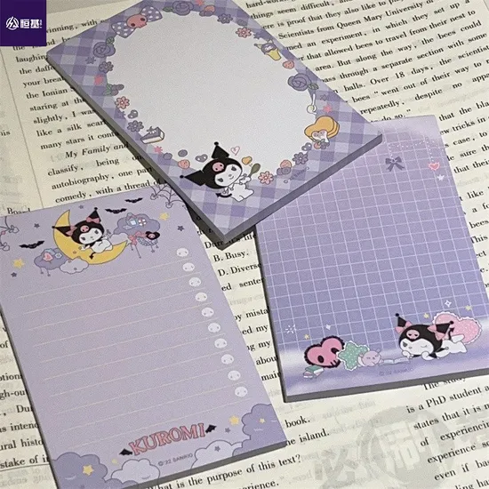 New Custom Student Notepads Sticky Book Printing Notes for School Supplies