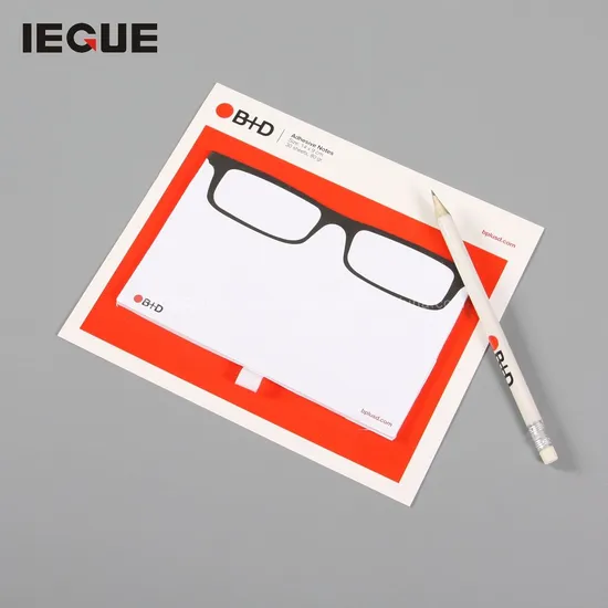 Cheap Custom Multicolor Cute Memo Pads Simple Design Sticky Notes