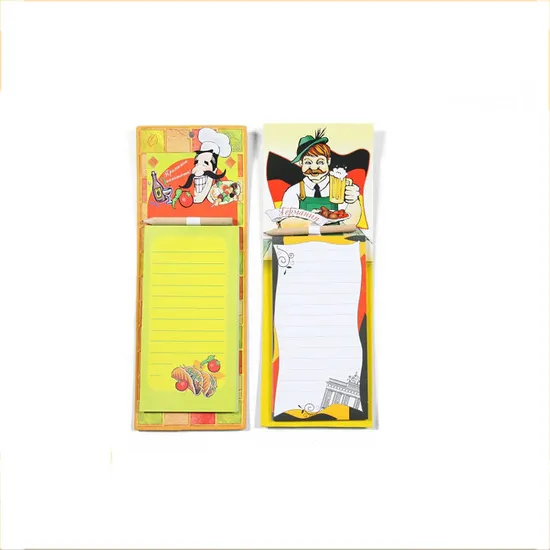 2022 Writing Note Pad Custom Print Memo Pads Tear off Magnet Notepad with Pen