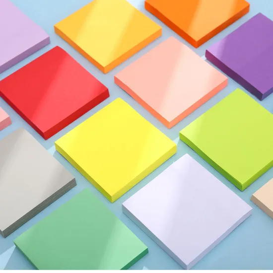 Classic Multi-Color Optional Convenience Notepad for Office Supply and School Supplies Sticky Note