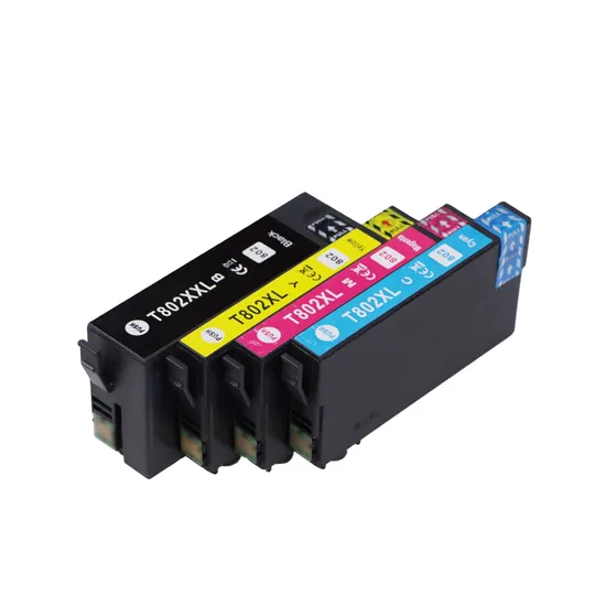 T802XL 802XL Premium Compatible Color Ink Cartridge for Workforce PRO Wf-4720/Wf-4730/Wf-4740/Wf-4734 T802XL