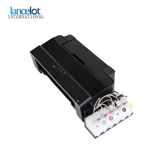250ml Ink Cartridge Dtf Ink Tank with Stirring Motor for Small Dtf A3 L1800 Printer White Inks Tank Bulk CISS Power Adapter