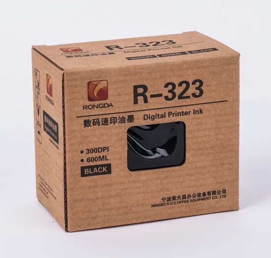 OEM Rongda R-323 Digital Print Ink for Office Printing