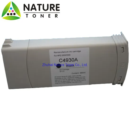 Cartridge No 81 Ink Cartridge C4930A to C4935A for HP Designjet 5000 5000PS 5200 5500 5500PS