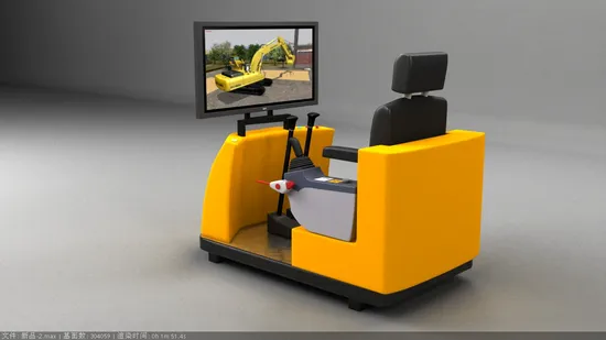 Real Excavator Simulator for Operator Training