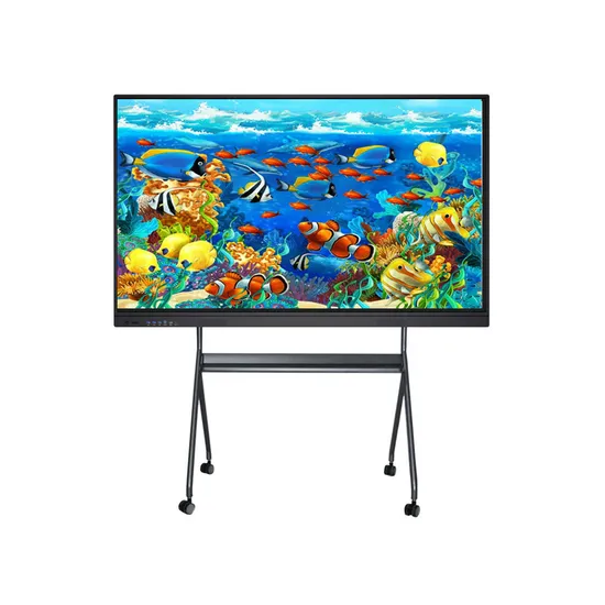 55 65 75 86 Inches Dual OS LCD Interactive Touch Screen Smart Board TV Interactive Whiteboard for Classroom