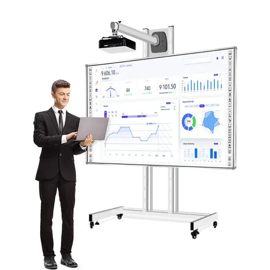 Intelligent Interactive 86-Inch Multimedia Digital Window 96-Inch Sizes Interactive Boards Whiteboard