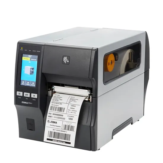 Original Zt410 203dpi Industrial Thermal Transfer Barcode Printer for Zebra