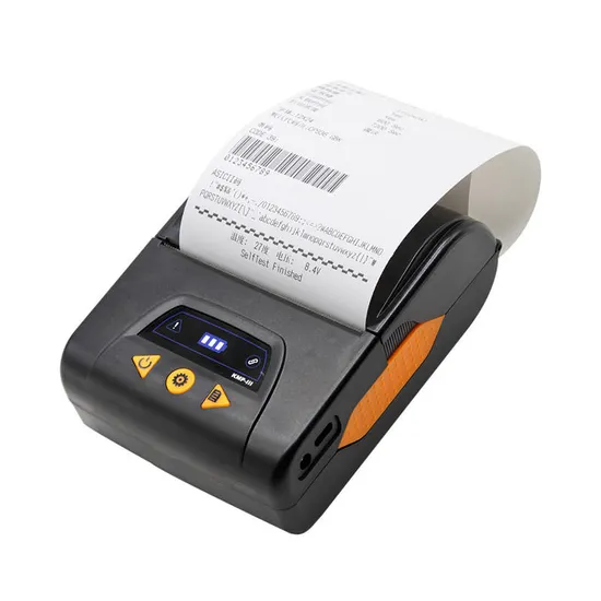 Cashino KMP-III Mini Bluetooth Thermal Printer 80mm Portable Ticket Printer for Business Trips with Micro USB WiFi Interface