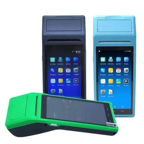 Wireless 4G WiFi Touch Android Billing Terminal Mobile POS Machine System with 58mm Printer