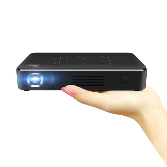 DLP 150 Lumens Android 9.0 System 3D 4K Decoding Input Family Theater Conference Portable Projector